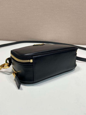 Prada 1BH203 Prada Odette Leather Mini-Bag Black - Default Title - View 5