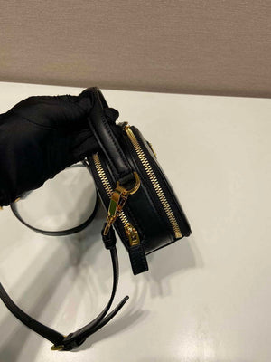 Prada 1BH203 Prada Odette Leather Mini-Bag Black - Default Title - View 6