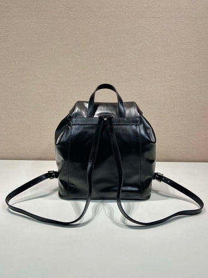 Prada 1BZ811 Leather Backpack Bag in Black - Default Title - View 4