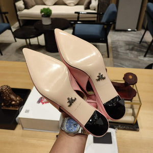 Prada 1D175N Patent leather slingbacks P78563 - 35 - View 8
