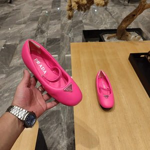 Prada 1F037N Soft padded nappa ballerinas P78556 - 35 - View 9