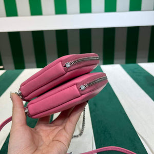 Prada 1NR015 Saffiano leather mini pouch Pink - Default Title - View 9
