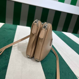 Prada 1NR015 Saffiano leather mini pouch powder pink - Default Title - View 3