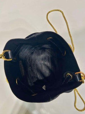 Prada 1NR016 Velvet mini pouch Black - Default Title - View 8