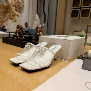 Prada 1XX644 Plexiglas and patent leather sandals P78601 - 35 - View 3