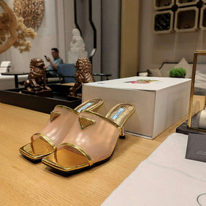 Prada 1XX644 Plexiglas and patent leather sandals P78604 - 35 - View 3