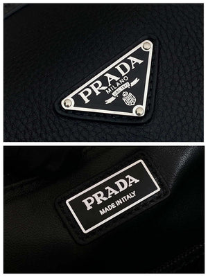 Prada 2VC048 Leather duffel bag Black - Default Title - View 9