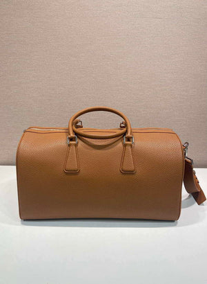 Prada 2VC048 Leather duffel bag Brown - Default Title - View 5