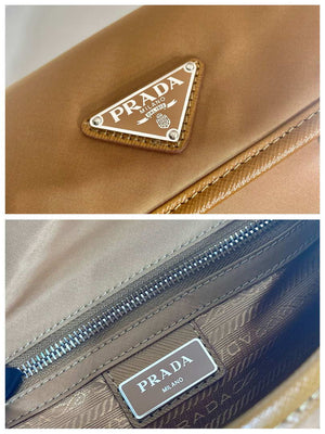 Prada 2VD034 Nylon messenger bag shoulder bag Tan - Default Title - View 9