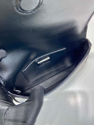 Prada 2VD061 Black Brushed Leather Mini-bag With Shoulder Strap Brown - Default Title - View 8