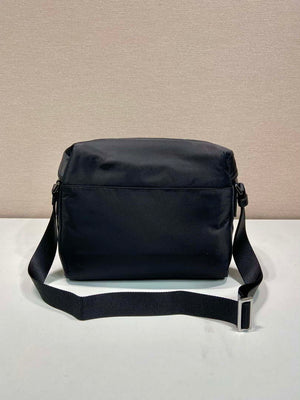 Prada 2VD062 Re-Nylon and leather shoulder bag Black - Default Title - View 4