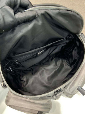 Prada 2VD062 Re-Nylon and leather shoulder bag Gray - Default Title - View 8