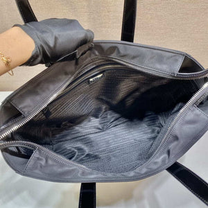 Prada 2VG071 Re-Nylon and Leather tote Black - Default Title - View 8