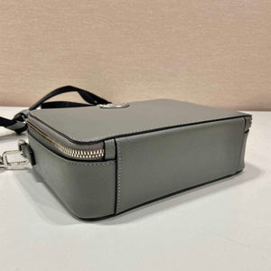 Prada 2VH069 Brique Saffiano leather bag Gray - Default Title - View 6