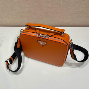 Prada 2VH069 Brique Saffiano leather bag Papaya - Default Title - View 3