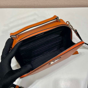 Prada 2VH069 Brique Saffiano leather bag Orange - Default Title - View 8
