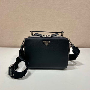Prada 2VH069 Brique Saffiano leather bag Black - Default Title - View 2