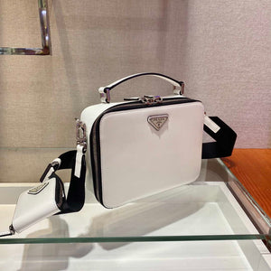 Prada 2VH069 Brique Saffiano Smooth leather bag White - Default Title - View 2