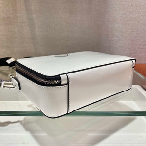 Prada 2VH069 Brique Saffiano Smooth leather bag White - Default Title - View 4