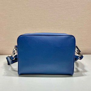 Prada 2VH152 Saffiano leather shoulder bag Blue - Default Title - View 5