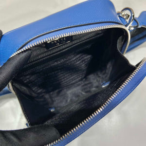 Prada 2VH154 Saffiano leather shoulder bag Blue - Default Title - View 7