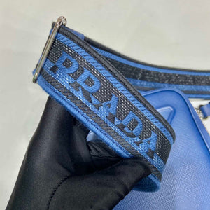 Prada 2VH154 Saffiano leather shoulder bag Blue - Default Title - View 8