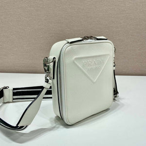 Prada 2VH154 Saffiano leather shoulder bag White - Default Title - View 2