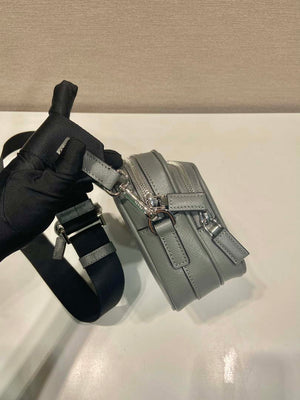 Prada 2VH170 Saffiano leather shoulder bag Gray - Default Title - View 6