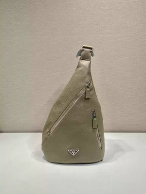 Prada 2VZ092 Prada Cross leather bag Gray - Default Title - View 1