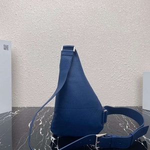 Prada 2VZ098 Prada Cross Leather Bag Blue - Default Title - View 3