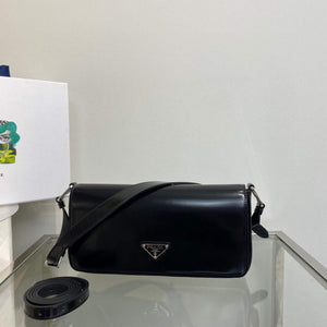 Prada Brushed leather Prada Femme 1BD323 Black - Default Title - View 7