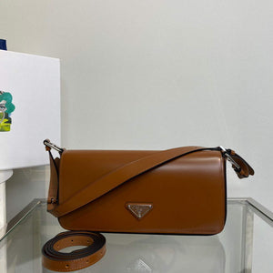 Prada Brushed leather Prada Femme 1BD323 Brown - Default Title - View 7