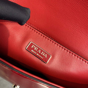 Prada Brushed leather Prada Femme 1BD323 Red - Default Title - View 9