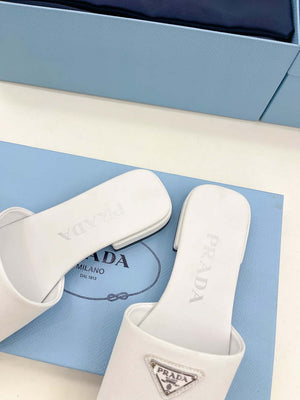 Prada Embossed leather slides leather P91264 - 34 - View 8