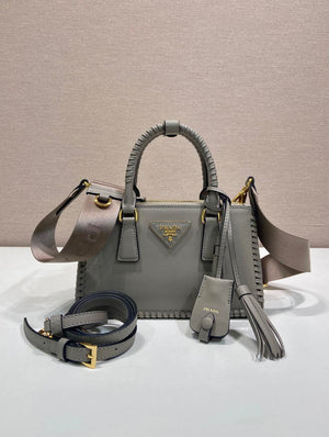 Prada Galleria mini leather bag 1BA916 gray - Default Title - View 1