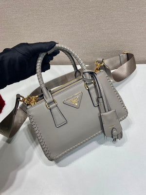 Prada Galleria mini leather bag 1BA916 gray - Default Title - View 3