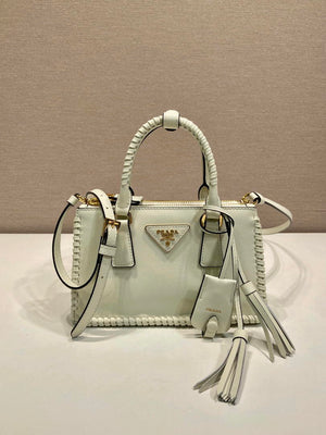 Prada Galleria mini leather bag 1BA916 White - Default Title - View 2
