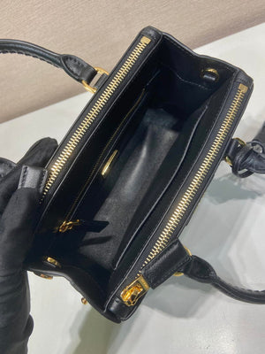 Prada Galleria mini leather bag 1BA916 Black - Default Title - View 8