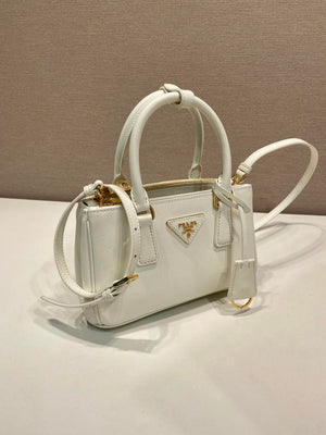 Prada Galleria mini Saffiano leather bag 1BA916 white - Default Title - View 2
