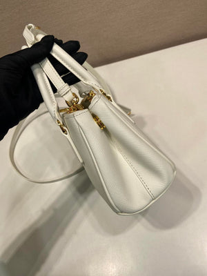 Prada Galleria mini Saffiano leather bag 1BA916 white - Default Title - View 5
