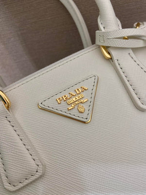 Prada Galleria mini Saffiano leather bag 1BA916 white - Default Title - View 7
