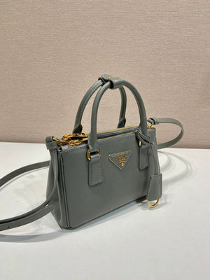 Prada Galleria mini Saffiano leather bag 1BA916 GRAY - Default Title - View 3