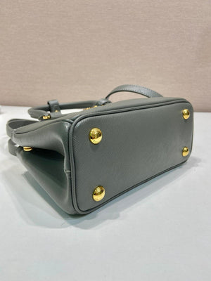Prada Galleria mini Saffiano leather bag 1BA916 GRAY - Default Title - View 7