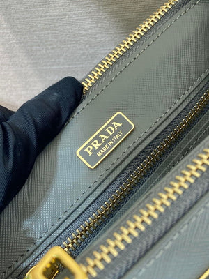 Prada Galleria mini Saffiano leather bag 1BA916 GRAY - Default Title - View 9