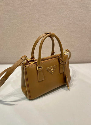 Prada Galleria mini Saffiano leather bag 1BA916 brown - Default Title - View 2