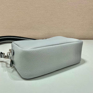 Prada Leather bag with shoulder strap 1BH082 White - Default Title - View 6