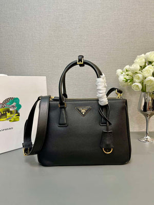 Prada Medium Prada Galleria Saffiano leather bag 1BA863 Black - Default Title - View 1