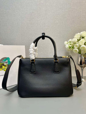 Prada Medium Prada Galleria Saffiano leather bag 1BA863 Black - Default Title - View 2