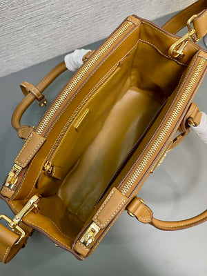 Prada Medium Prada Galleria Saffiano leather bag 1BA863 Natural - Default Title - View 9