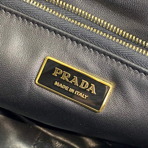 Prada Padded nappa leather shoulder bag 1BD306 Black - Default Title - View 9